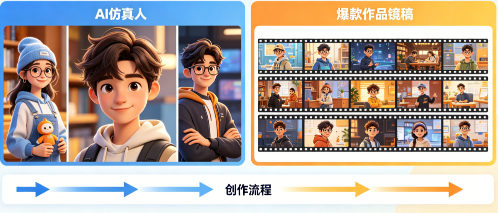 AI仿真人短剧别只看技术!从爆款作品中学习创作思路与制作经验