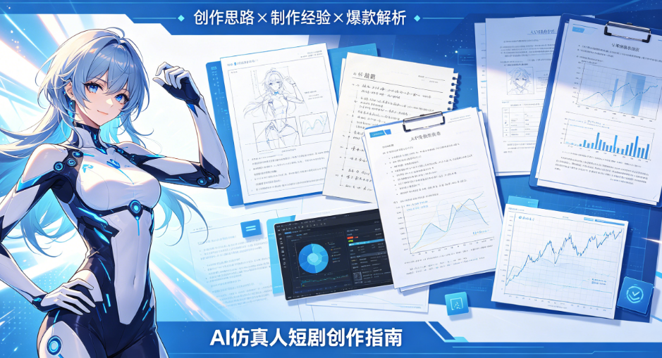AI仿真人短剧别只看技术!从爆款作品中学习创作思路与制作经验