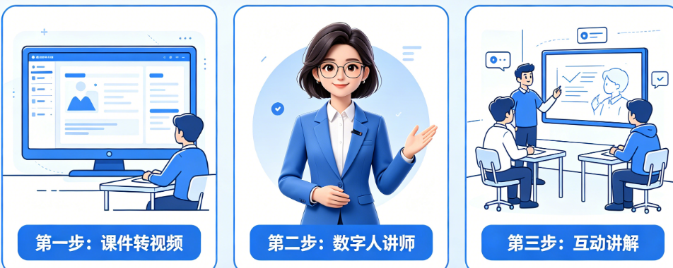 AI教学视频怎么生成?课件转视频、数字人讲师、互动讲解全流程