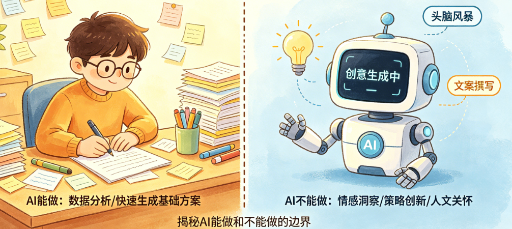 创意策划会被AI抢饭碗吗?揭秘AI能做和不能做的边界