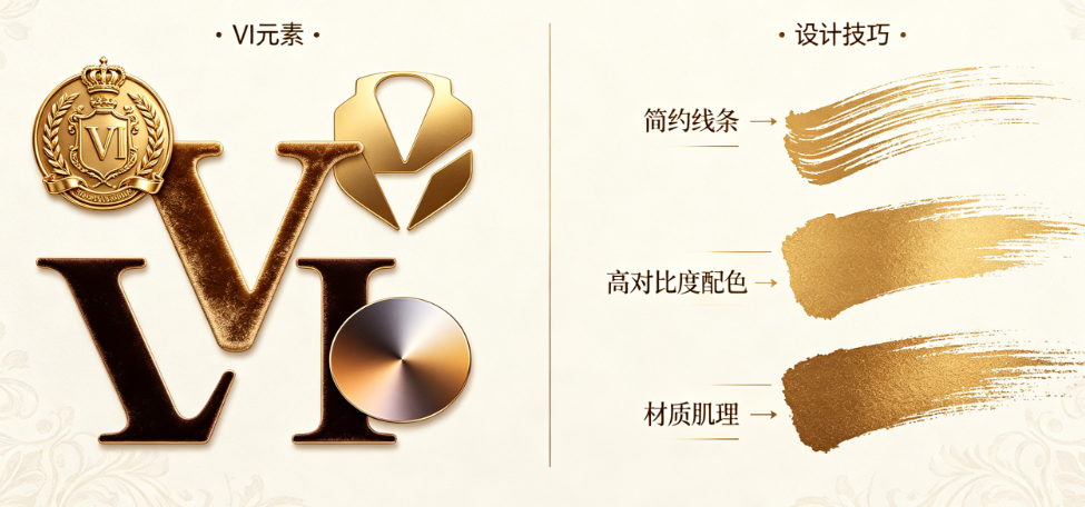 奢侈品牌VI不够高级?揭秘奢华感设计的核心要素与落地技巧