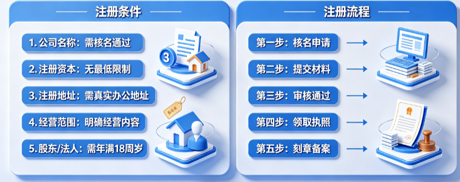 想在厦门注册公司怕条件不符流程复杂?揭秘注册条件与完整流程步骤