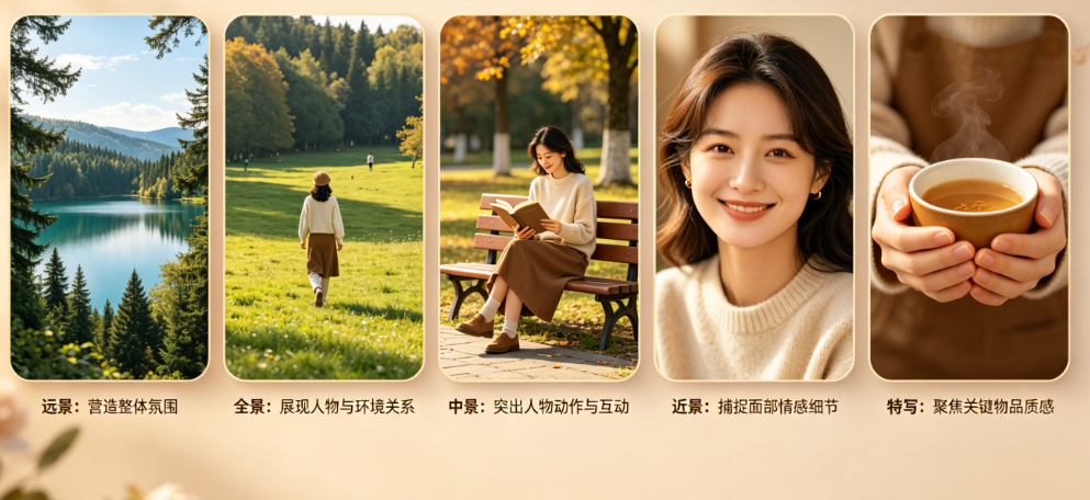 治愈系视频最常用的5种景别，你用对了吗？