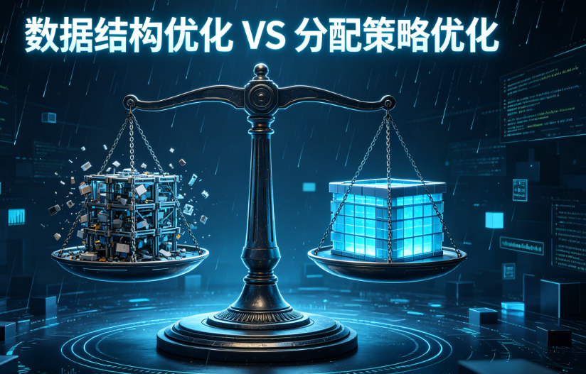 优化Connection类节省50%内存，是改数据结构更有效还是改分配策略更有效？