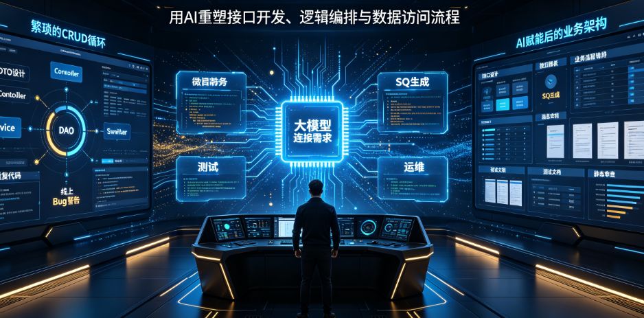 大模型赋能后端接口与数据逻辑开发:高效开发完全指南