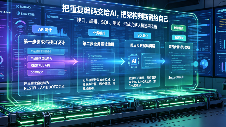 大模型赋能后端接口与数据逻辑开发:高效开发完全指南