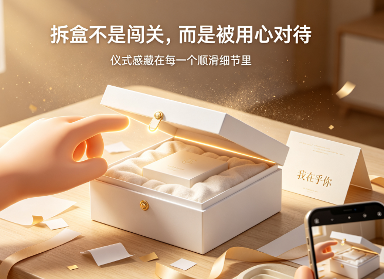 仪式感包装的3层价值逻辑:开箱体验、情感连接、社交传播