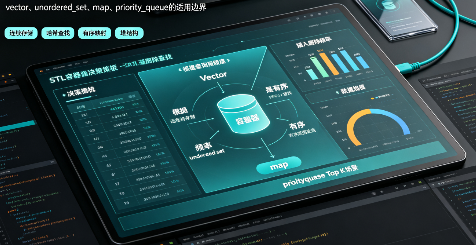 C++与STL实战:3次递进式代码重构,助我突破算法瓶颈,分数节节攀升